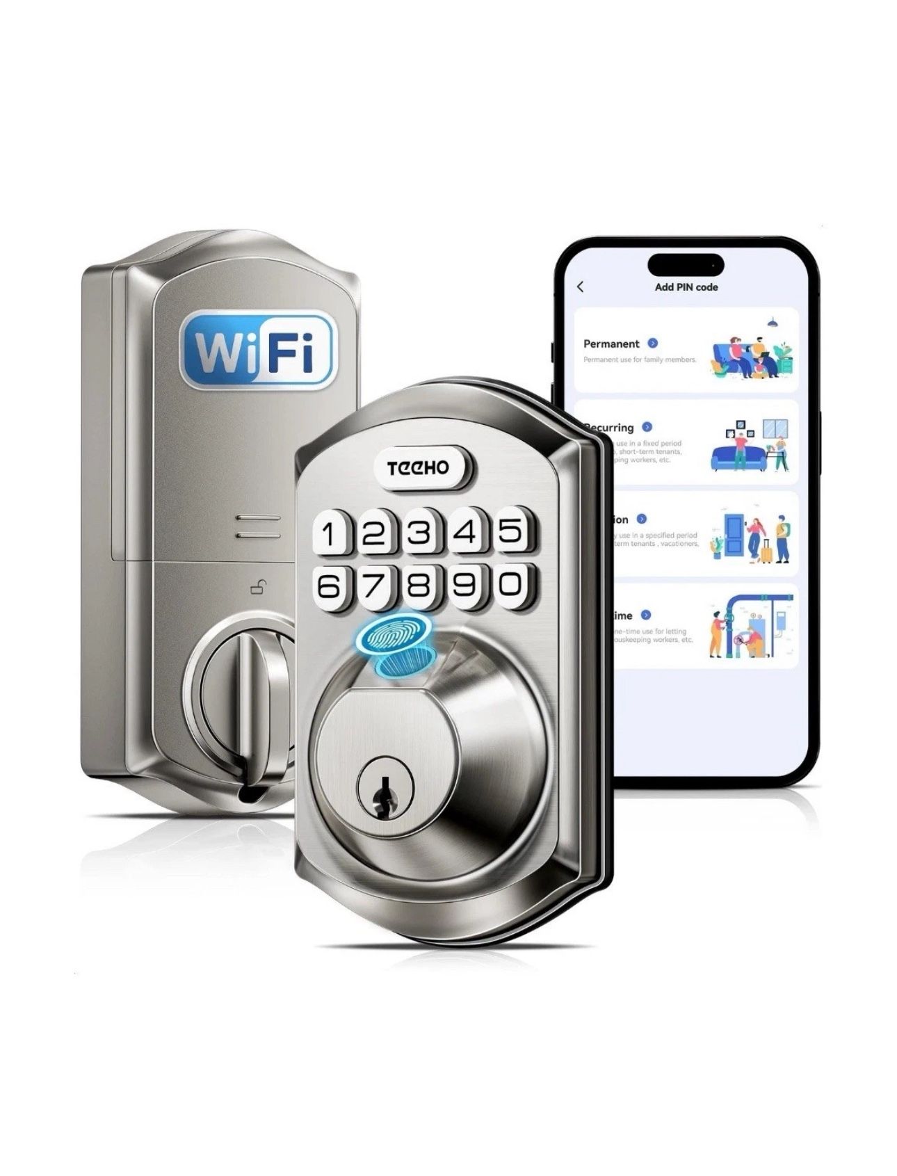 TEEHO TE012W WiFi Smart Lock