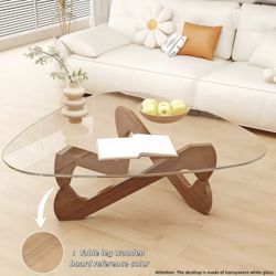 Modern Walnut Coffee Table – Brand New in Box