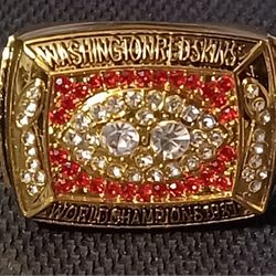 Washington Redskins SB Championship Ring Dexter Manley MVP Williams 1987 New