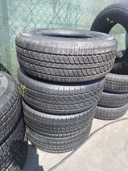 Toyo 265/65R17 Set of four Used tires