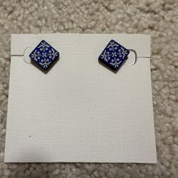 Portugal Tile Earrings
