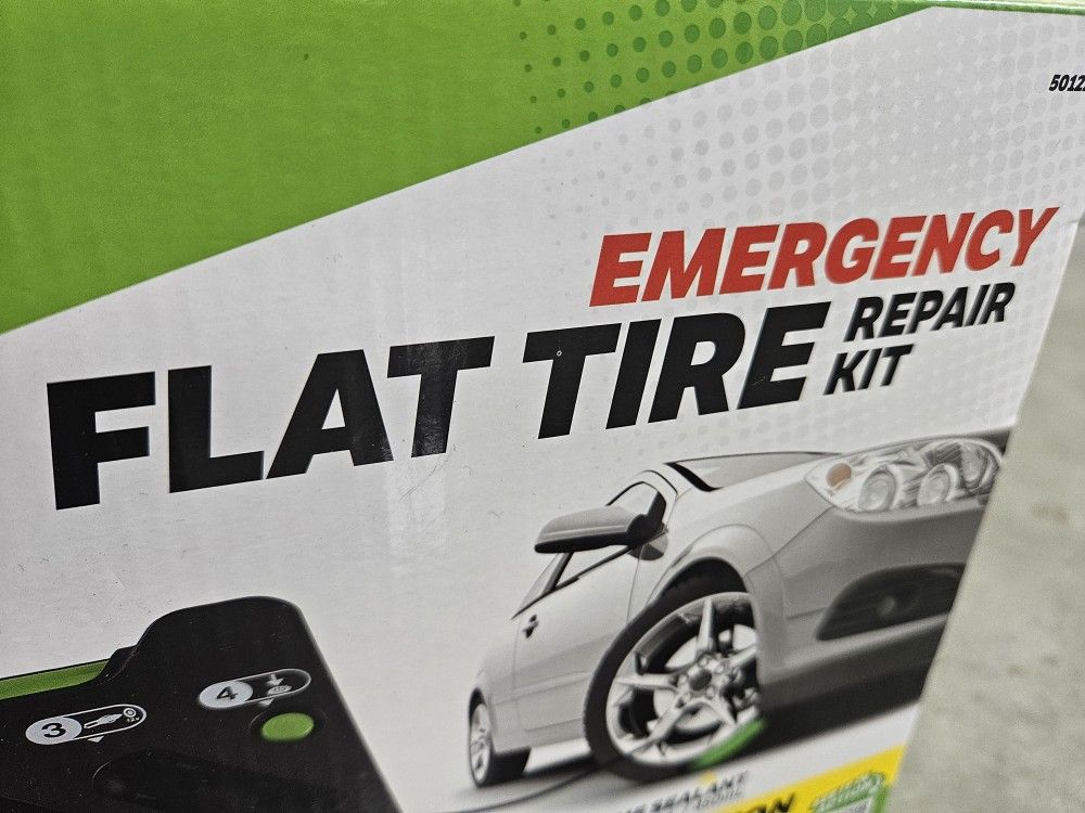 Slime Emergency flat tire repair kit