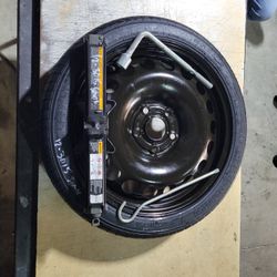 SPARE TIRE 16" WITH JACK KIT FITS 2012-2020 CHEVY SONIC t115/70r16