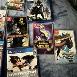 nintendo & ps4 games