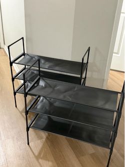 Set of 4 shoe rack *MOVING SALE*