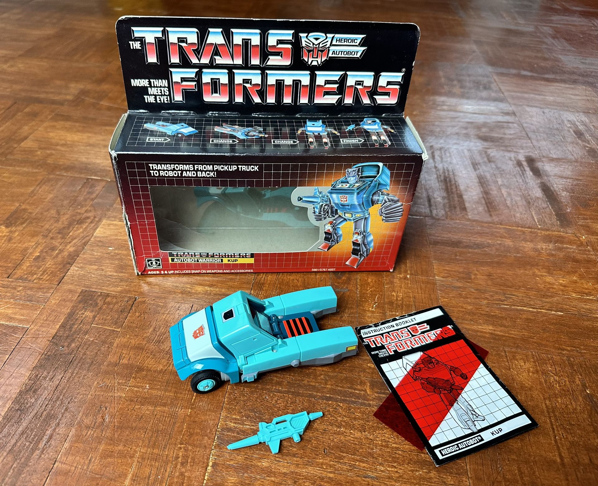 Transformers Original G1 Kup Complete With Box