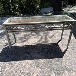 Entry Glass Table