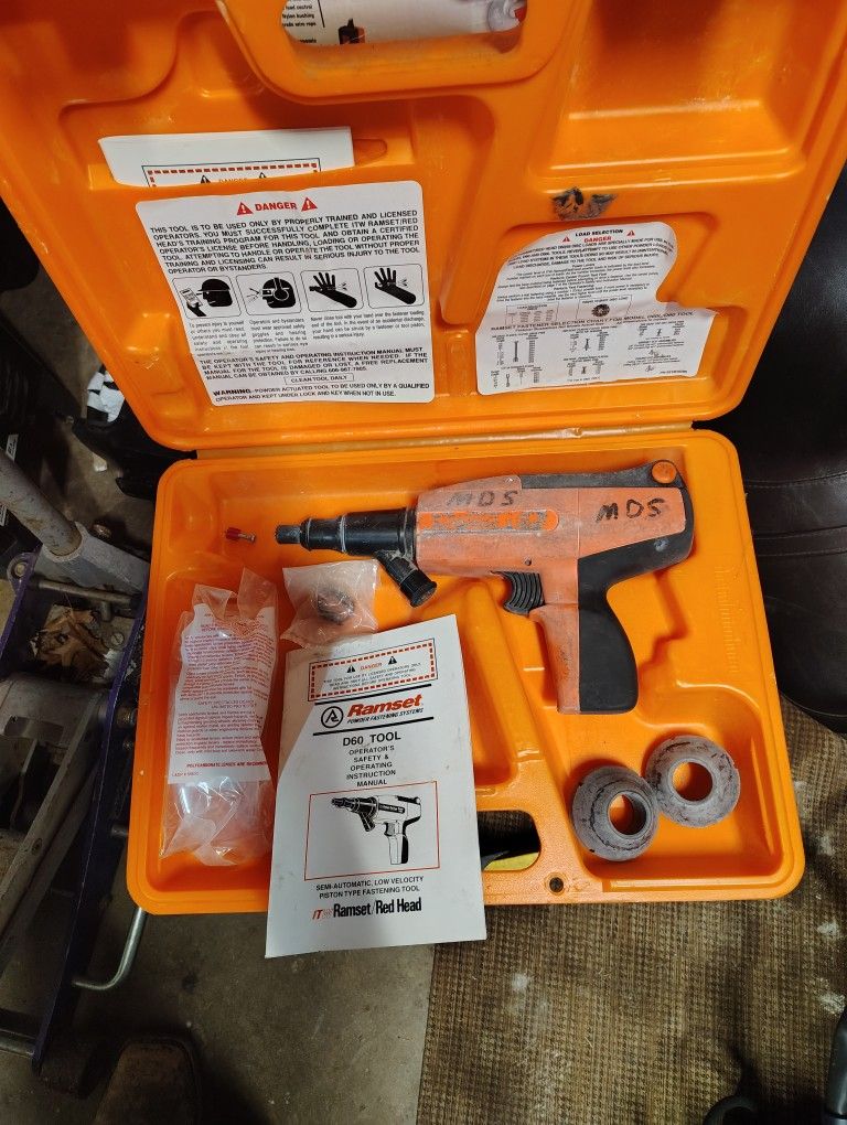 Powder Actuated Anchor Tool