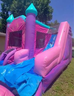 Inflatable Bounce House with Slide/pool