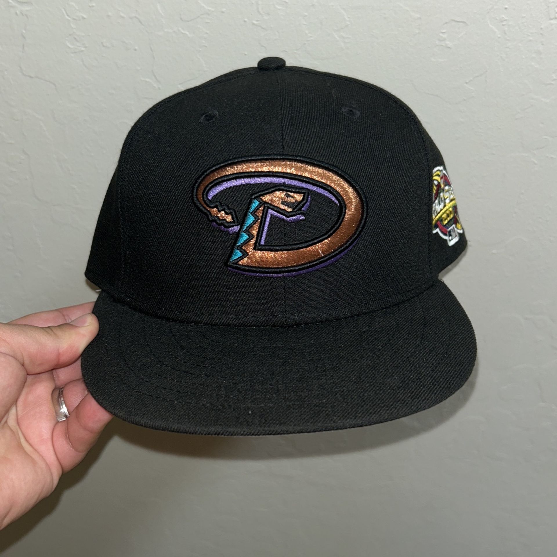 Arizona Dbacks 2001 World Series Patch Fitted 7 1/2 for Sale in San