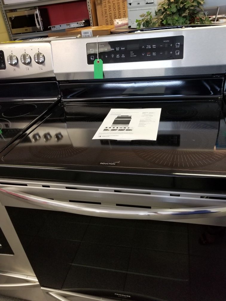 Frigidaire gallery stainless steel induction range