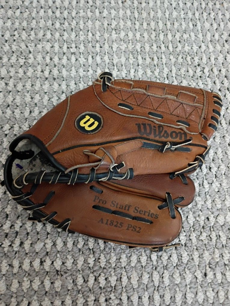 Wilson Pro staff Leather Baseball Glove Rh