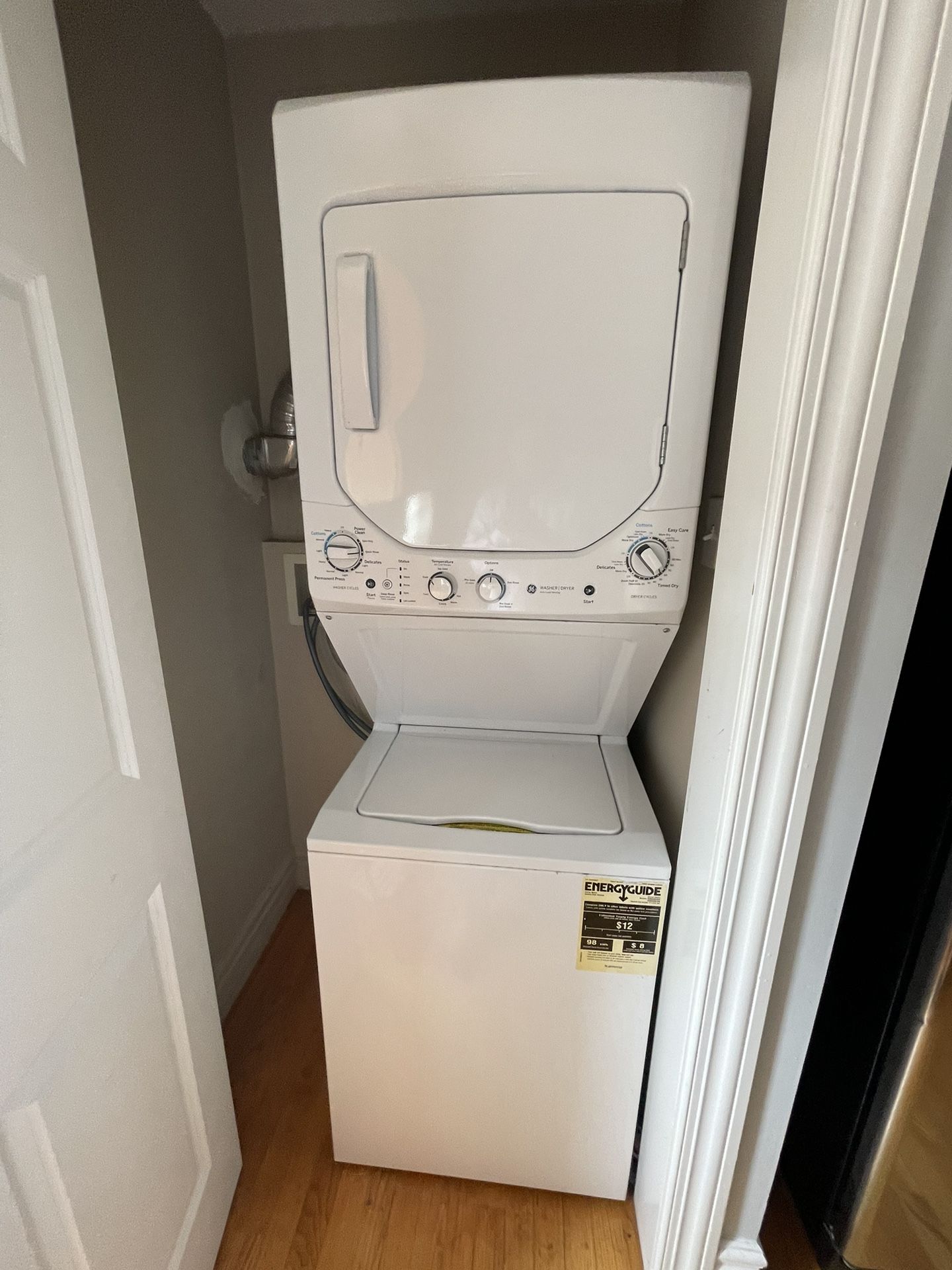 (2) Stackable Washer And Dryer