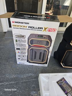 Moster Bluetooth Speaker Rechargeable