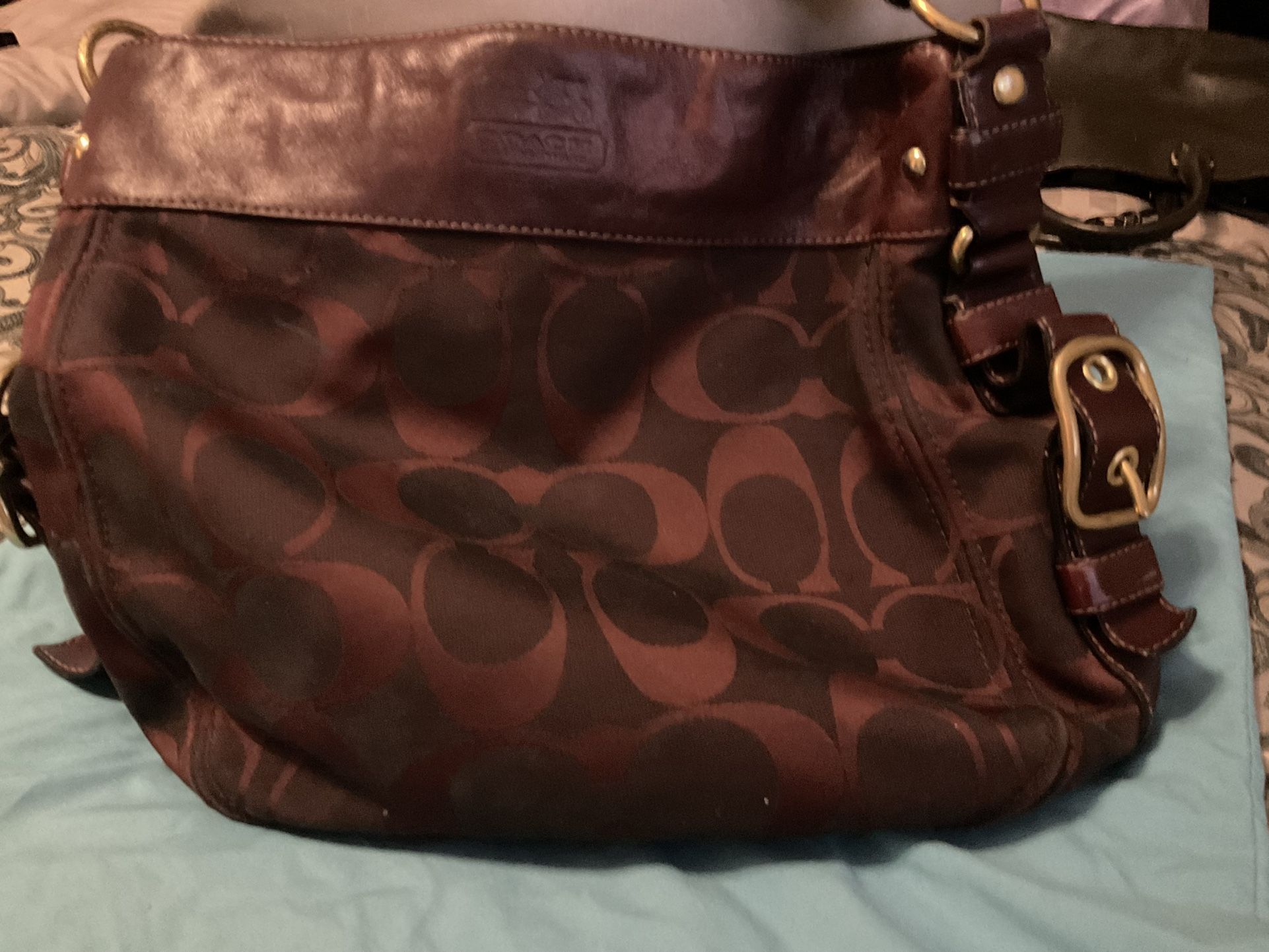 Vintage Coach Zoe Bag