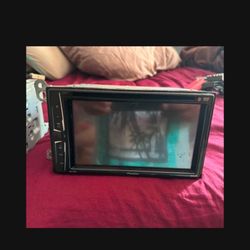 Pioneer double den stereo dvd and Bluetooth $150