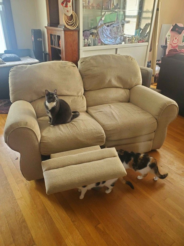 Loveseat Couch Recliner Seats 2