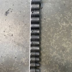 Snap On 1/2 Drive Metric Impact Socket Set 