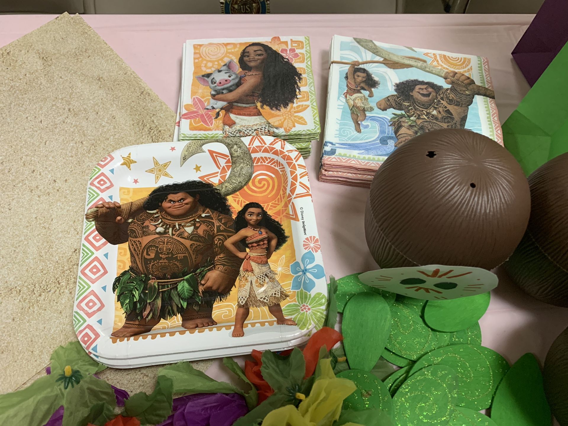 Moana birthday party decorations OBO