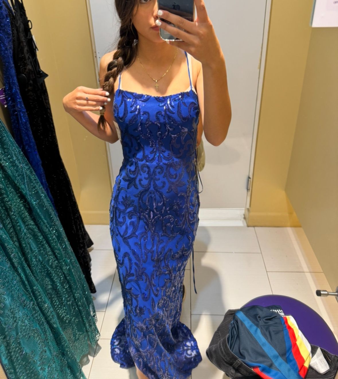 Blue Prom Dress