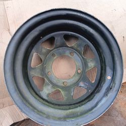 14x9 5 Lug Steel Wheels