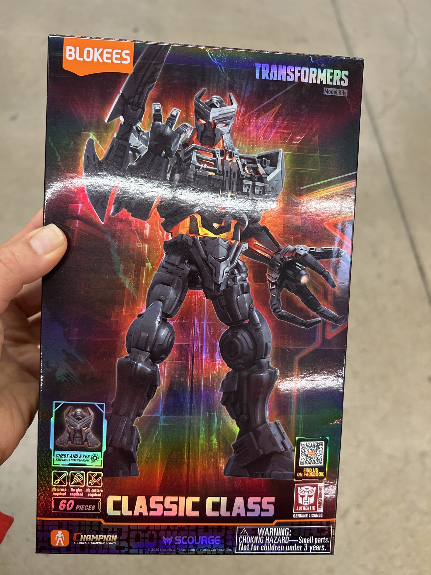 NWT Blokees Transformers Classic Class 60pcs building Figure set