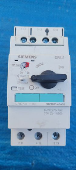 Siemens 3RV1031-4FA10 SIRIUS Motor Starter Protector