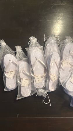 Foam Flip Flop Sandals  Various Sizes - 15 Pairs Wedding and Party Guests