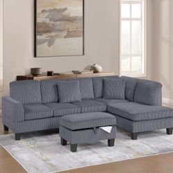 3 Pc Sectional Sofa set 