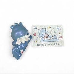 Zsiga x Care Bears Series Bedtime Bear Figure Blue Pearlescent w card