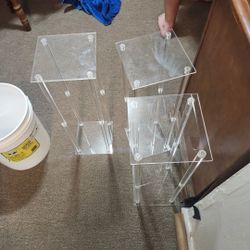 Clear Acrylic Stands