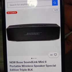 Bose Sound Link Mini 2 Bluetooth Speaker 