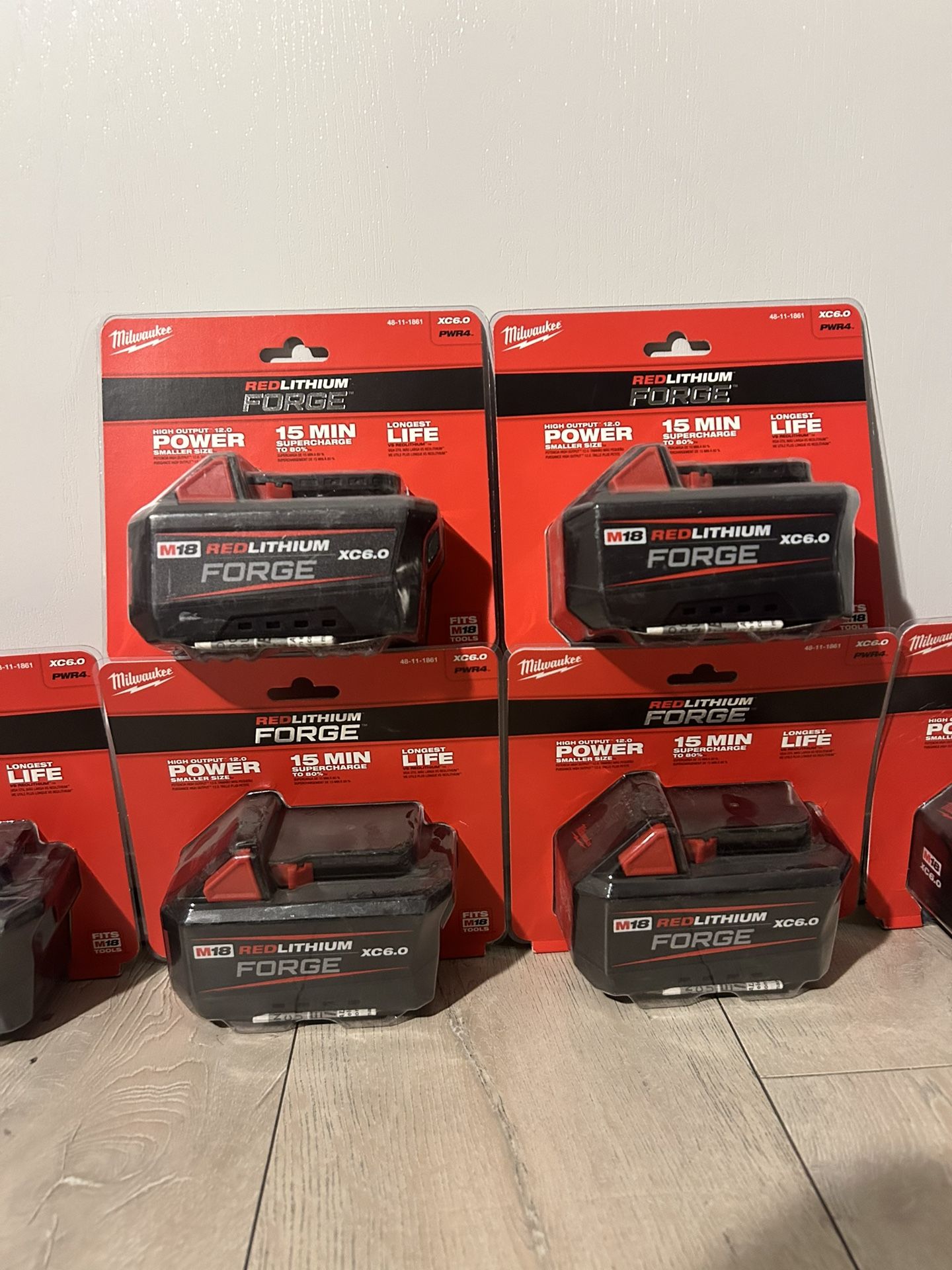 Milwaukee M18 6.0 Forge Batteries