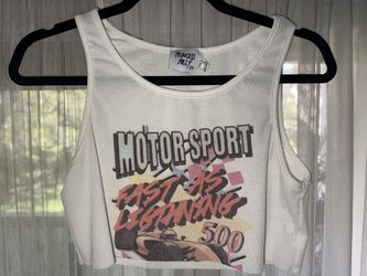 Princess Polly Motorsport Crop Tank – Size XXS