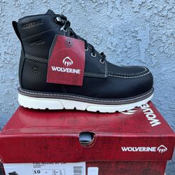 WOLVERINE COMPOSITE TOE BOOTS SIZE 8.5 9 And 11 