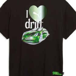 Puma T-shirt Fast & Furious Adult Men Sizes L & XL - Brand New