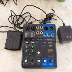 Yamaha MG06 6 Channel Mixer