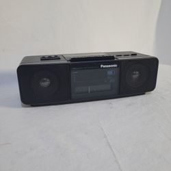 Vintage Panasonic RC-X250 Clock Radio/ Cassette Player • Recorder 