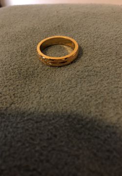 18k gold filled men’s ring