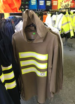 Hi viz long sleeve with Hood