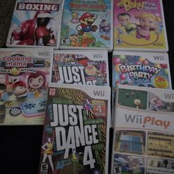 Wii Games All For 70