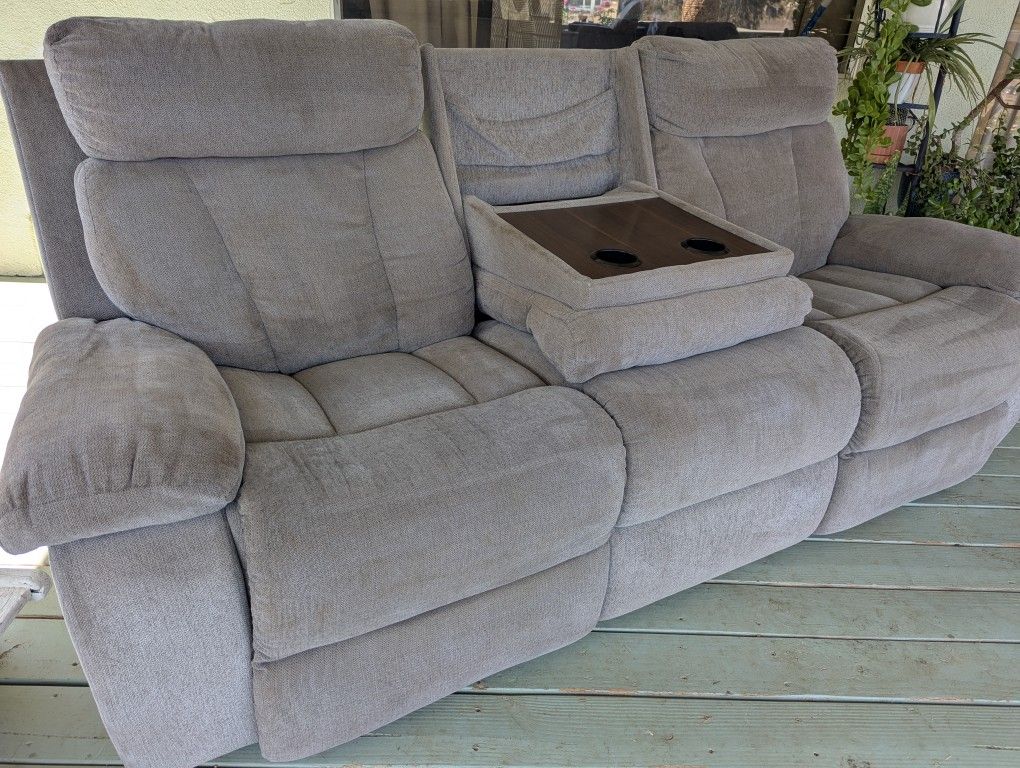 Ashley Furniture Gray Couch And Loveseat Set