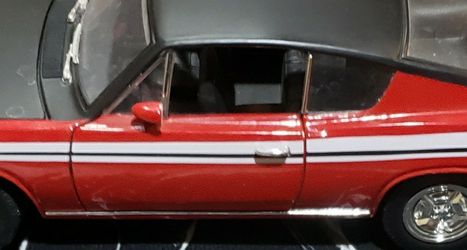 Die Cast Barracuda Muscle Car Toy