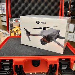 DJI Air 3 Drone with RC-N2 And NANUK hard Traveling Case