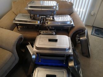 Chafing Dishes, Lids And Pans