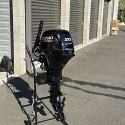 2021 Suzuki 20hp Outboard 