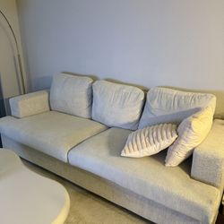 $230 Boileau 97" 3 Seat Large Sofa PICK UP ONLY