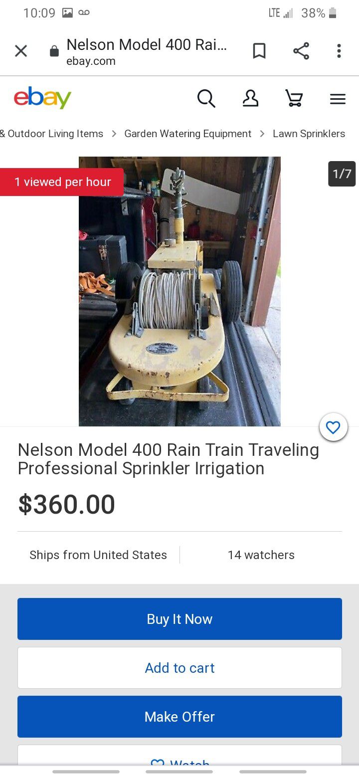Rain Tractor Used Or Better Deal $300 (contact info removed)