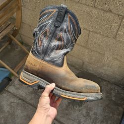 Size 10.5 EE Ariat Work Boots Composite Toe 