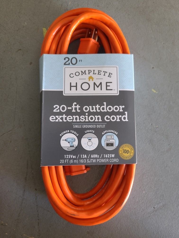 Brand New 20 Ft Extension Cord $15 each Or Both For $25